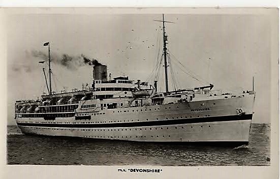 Troopship Devonshire